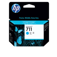 惠普(HP) 惠普原装 HP711墨盒 HP T120 T520绘图仪原装墨盒 HP711 CZ134A青色墨盒