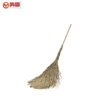 鸣固 木柄环卫大扫把4斤 一把装