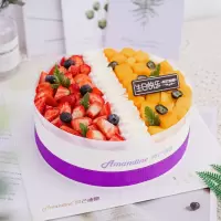 阿芒迪娜鲜果生日蛋糕