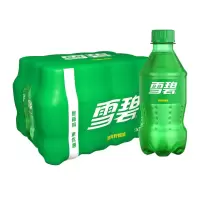 雪碧含汽饮料迷你原味碳酸饮料汔水300mlx6瓶