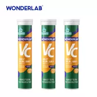 WonderLab维生素C泡腾片(甜橙味3支装)