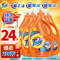 汰渍全效超去渍超除菌超除螨持久留香洗衣液24斤薰香3千克X2+全效3千克X2