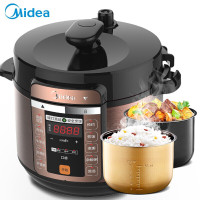 美的(Midea)电压力锅5L双内胆MY-CS5018P家用定时预约底盘加热一键排气70kpa压力 PCS5018P
