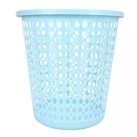 垃圾桶家用塑料镂空小纸篓 20个中号北欧桶(BY)