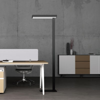 企采严选照明 E295U.SV.LA80 旋钮落地灯 (60w上照36W 下照24W)落地灯