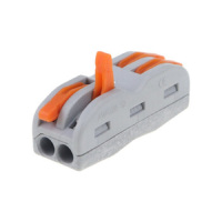 秋叶原(CHOSEAL) 电线连接器 快速接线端子并线器对接端子SPL快速接头 50个/包