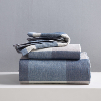 多喜爱(Dohia)格调毛巾三件套Ⅱ 蓝色
