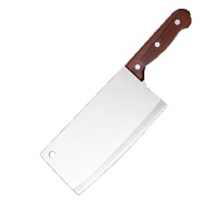 丽佳厨具 不锈钢家用中式菜刀 单个装