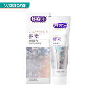 舒客+ 屈臣氏精研亮白酵素牙膏120克