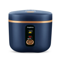 龙的(longde) 迷你小电饭煲 双层防烫电饭锅 加厚不沾球釜内胆2L容量智能电饭锅 LD-FS21A