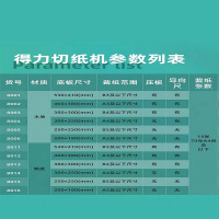 得力切纸机8016A5金属面板款