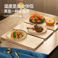 迈卡罗(MACAIIROOS)暖菜板拼叠家用保温板调温饭菜保温板加热多功能方形恒温桌垫 MC-NC255