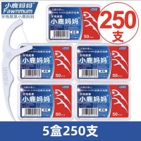 FAWN MUM/小鹿妈妈 牙线 [力学盒装]5盒250支