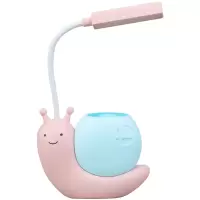 蜗牛台灯 LED台灯 黄色 11.5*5*24cm