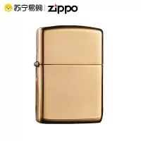 [苏宁自营]官方正版zippo防风煤油打火机zipo纯铜盔甲镜子男士之宝节日送礼zipoo