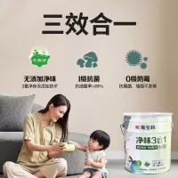 [零售云]嘉宝莉乳胶漆面漆净味3合1可调色