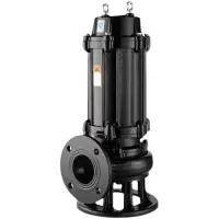 污水泵地下室提升排污集水井坑洗轮机潜水机220V 1500W 法兰污水泵