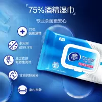 维达(Vinda)湿巾 75%酒精湿巾30片*3包专业杀菌湿纸巾 酒精棉片湿巾纸