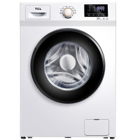 TCL 洗衣机 变频单洗 TG-V100 B芭蕾白 全自动变频滚筒洗衣机