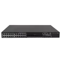 新华三(H3C)S5500V2-28C-EI 24千兆电口交换机+4万兆上行光纤口 三层网管企业级网络核心交换机