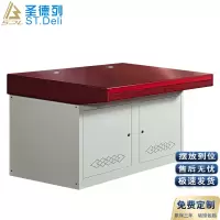 圣德列 办公家具机柜监控室中心监控台监控操作台调度控制台两联监控操作台