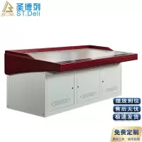 圣德列 办公家具机柜监控室中心监控台语音控制指挥台监控操作台调度控制台三联监控操作台