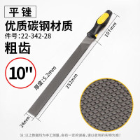 史丹利(STANLEY)粗齿平锉金属木工锉刀板锉钳工锉10英寸 22-342-28