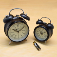 闹钟时尚3寸闹钟4寸闹钟扫秒闹钟学生