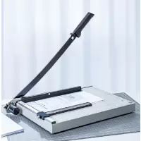 得力(deli) 8013 钢质切纸机/切纸刀/裁纸刀/裁纸机 380mm*300mm(单位:台)