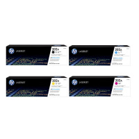 惠普(HP)CF500A/202A原装硒鼓 4支套装