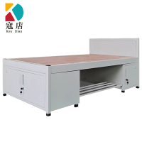 寇店钢制含柜单人床2米*1米常规款