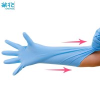茶花(CHAHUA)PVC 耐用手套加绒M C78014 31.5cm*13.5cm 颜色随机 一付装