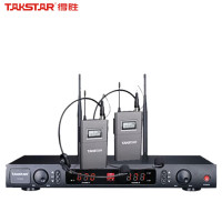 得胜(TAKSTAR) U段一拖二无线麦克风X760 X760PP (双耳麦)