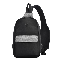 恒源祥(HYX)商旅运动胸包HYX0203黑色