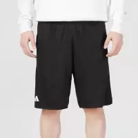 阿迪达斯(adidas)男裤2023夏季新款跑步训练运动裤五分裤HR8726 黑色HR8726 S