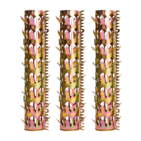 防爬刺围墙防盗刺 燃气管着卡扣防爬刺25*500mm含罗丝