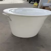 来升亿 白色圆桶带盖 低款 300L 口径60高70cm