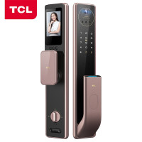 TCL 智能全自动 3D人脸识别 可视猫眼 电子门铃抓拍 7种开锁方式 C级防盗锁芯智能门锁X7S