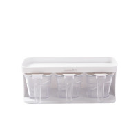 茶花芮格按压式调味盒 007001 Z