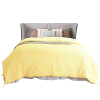 金加瀛A类全棉表布桑蚕丝贡被 (黄色)