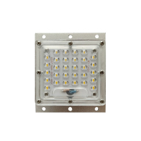 LED30W路灯模组配件改装维修乡村城镇亮化庭院球场广场防水投光灯 中性光 (30W模组+驱动保三年)