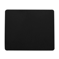 工为 鼠标垫 250*210*2mm家用办公游戏鼠标垫 办公鼠标垫小号 精密包边防滑可水洗P01黑色