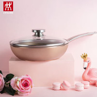 双立人ZW-EY102/66788-240-982双立人Enjoy不粘煎盘运输型包装粉色24cm