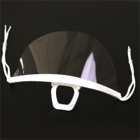 LION 微笑透明口罩 厨师口罩 酒店餐饮口罩 防口水飞沫唾沫打饭口罩 厨师防油溅口罩 普通防雾10个装