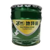 水性地坪漆 地面漆 大红 15KG/桶