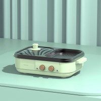 豹牌BP-WD159 烤涮电火锅料理锅网红煎涮烤一体锅电烤炉烤肉锅
