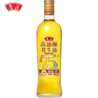 鲁花食用油 5S物理压榨 高油酸花生油 750ml