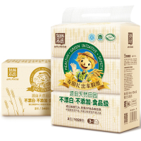 泉林本色 不漂白面巾抽取式软包 170抽2层3包 1包