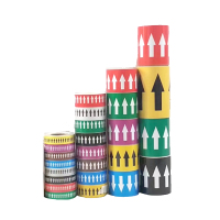 十方嘉 反光膜管道标示贴纸15cm*20m (颜色咨询客服)