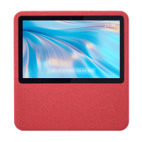 小度-在家智能屏1C 红色 高清大屏 触屏智能音箱 视频通话 蓝牙音箱